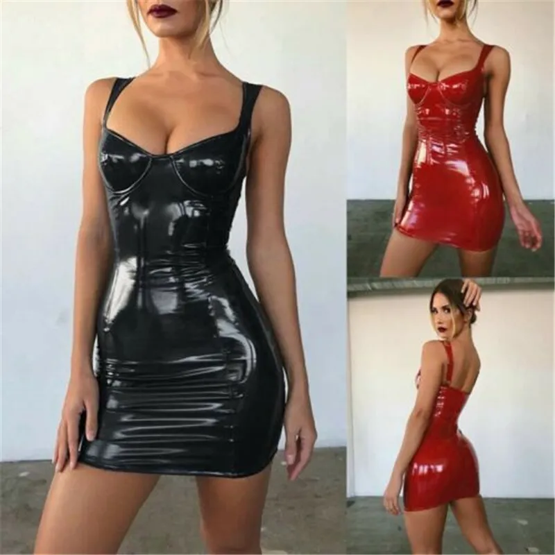 Латексна сукня (S-6XL)