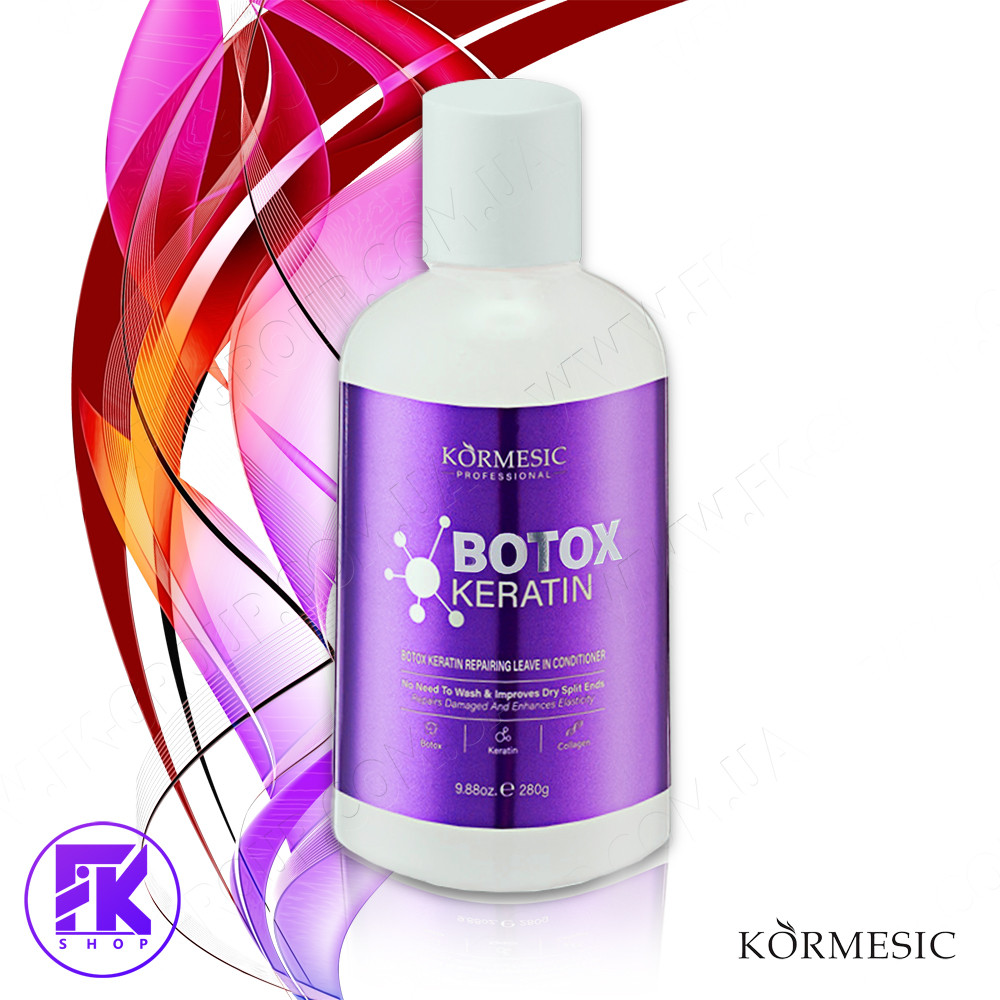 Кондиціонер для відновлення пошкодженого волосся KORMESIC BOTOX Keratin 280 г