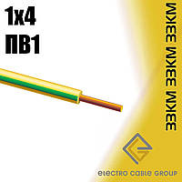 Провід ПВ-1 ЗЗКМ 1х4 моножильний