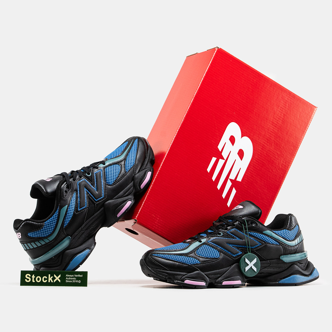 Кросівки чоловічі сині New Balance 9060 Blue Black (16823)