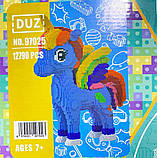 Конструктор Magic Blocks — Об’ємна фігура Єдинорога (висота 54 см) 1008, фото 4