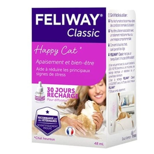 Ceva FELIWAY CLASSIC феромони для котів для нормалізації поведінки, змінний блок - 48 мл