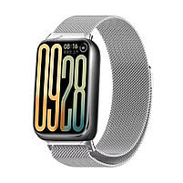 Ремінець для годинника Redmi Watch 4 Active/Lite, Redmi Watch 5 Active/Lite Milanese design Silver, фото 10