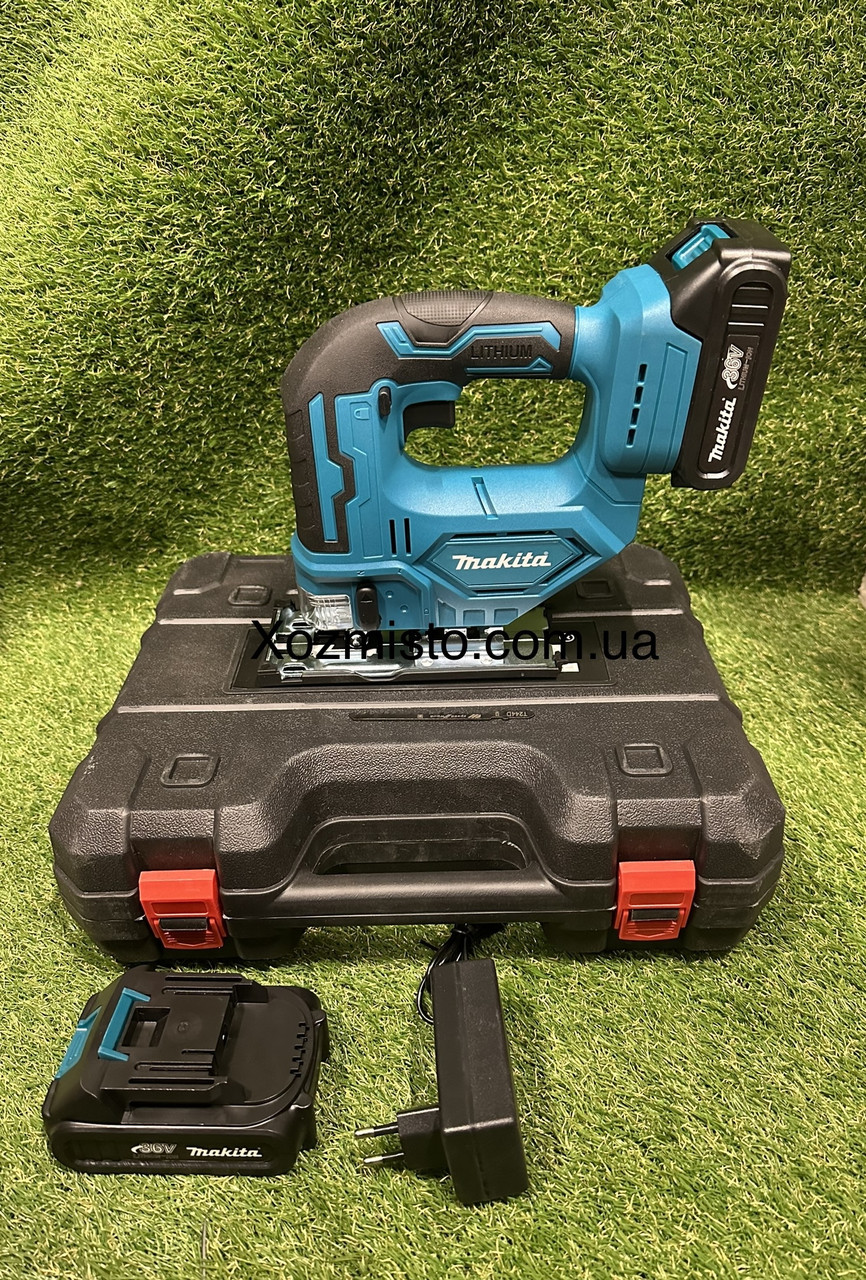 Акумуляторний лобзик Makita DJV180Z (36V, 5AH), безщітковий лобзик Макіта