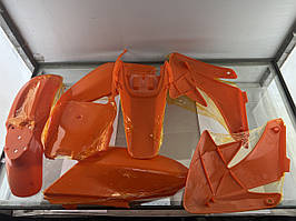 Пластик Пітбайк (комплект) (7 шт) Помаранчевий Honda CRF70/KAYO CRAZY CAT 140сс/GEON X-PIT JPX