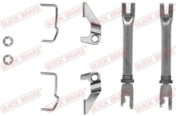 Комплект розпірних планок стоянкового гальма. QUICK BRAKE 102 53 014 QUICK BRAKE 102 53 014 Daewoo Matiz