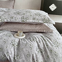 Постільна білизна Сімейний комплект з простирадлом на гумці з фланелі два підодіяльника