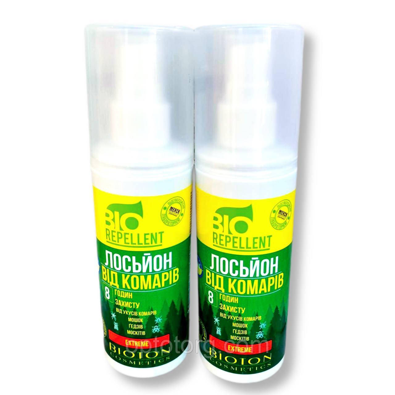 Лосьйон Bio repellent Extreme 8ч від комарів, мошок 100 мл