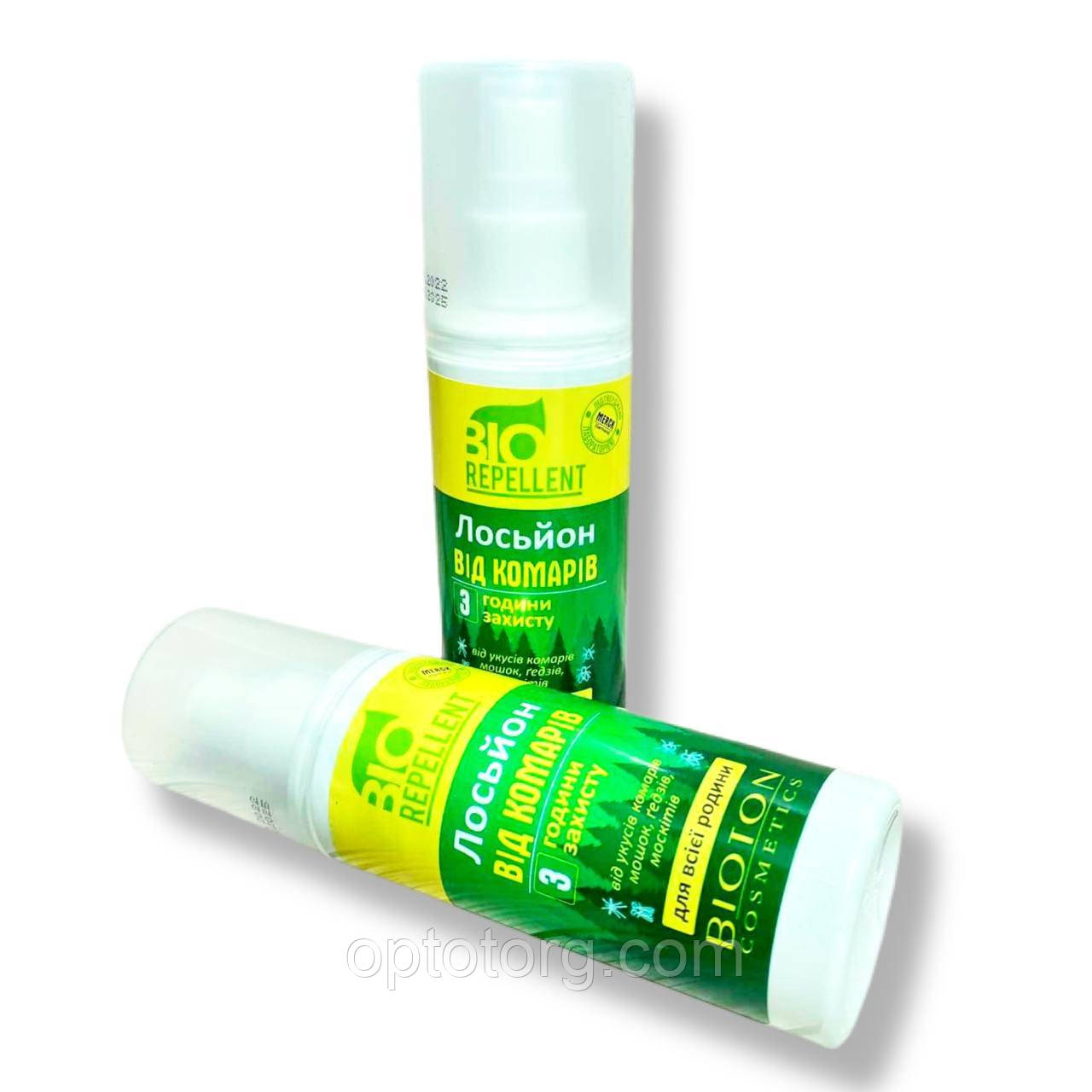 Лосьйон від комарів, мошок Bio repellent 3г для всієї родини 100 мл
