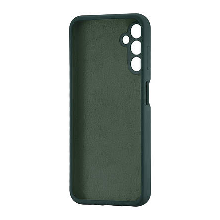 Чохол Silicone Case Samsung A14 4G / A14 5G (A145 / A146) Dark Green, фото 2