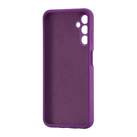 Чохол Silicone Case Samsung A14 4G / A14 5G (A145 / A146) Purple, фото 2