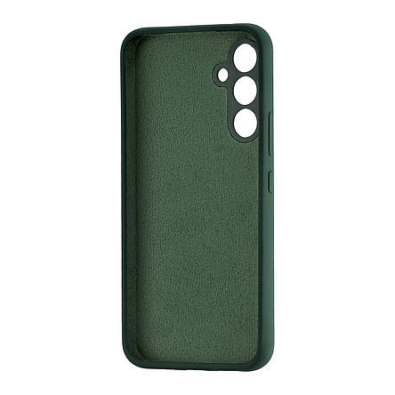 Чохол Silicone Case Samsung A54 5G (A546) Dark Green, фото 2