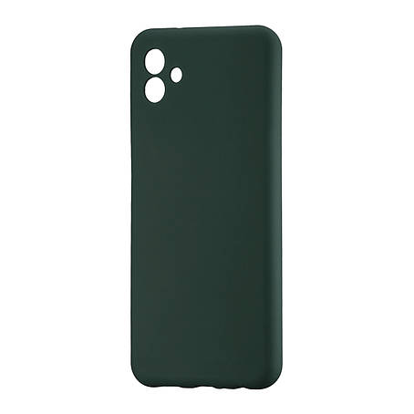Чохол Silicone Case Samsung A04 (A045) Dark Green, фото 1