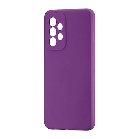 Чохол Silicone Case Samsung A33 5G (A336) Purple, фото 1