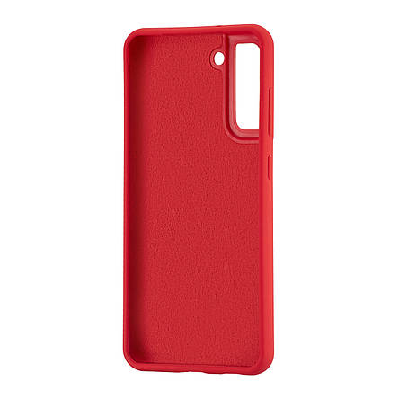 Чохол Silicone Case Samsung S21 FE (G990) Red, фото 2