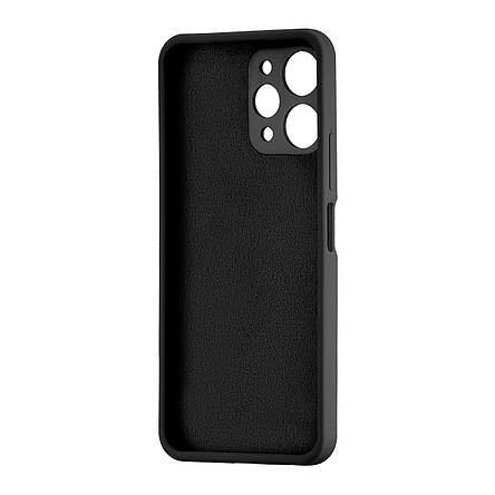 Чохол Silicone Case Xiaomi Redmi 12 4G Black, фото 2
