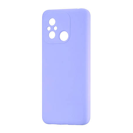Чохол Silicone Case Xiaomi Redmi 12C/Redmi 11A/Poco C55 Lilac Purple, фото 1