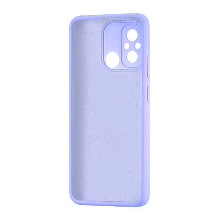 Чохол Silicone Case Xiaomi Redmi 12C/Redmi 11A/Poco C55 Lilac Purple, фото 2