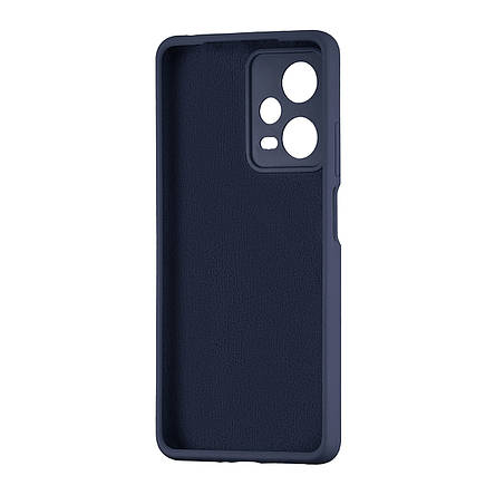 Чохол Silicone Case Xiaomi Redmi Note 12 Pro 5G Midnight Blue, фото 2