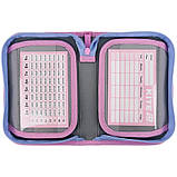 Шкільний пенал книжка 1 відділення, 2 відвороти "Love is" K25-622-3 Kite, фото 4