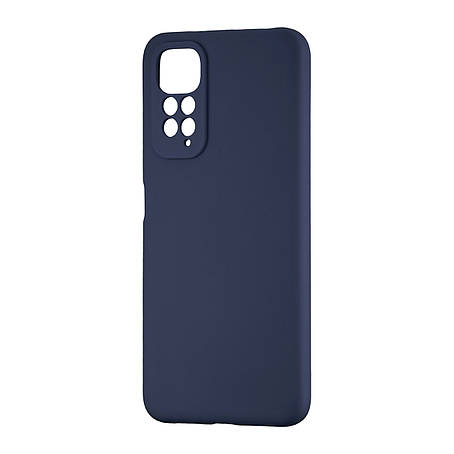 Чохол Silicone Case Xiaomi Redmi Note 11 (EU)/Note 11S 4G Midnight Blue, фото 1