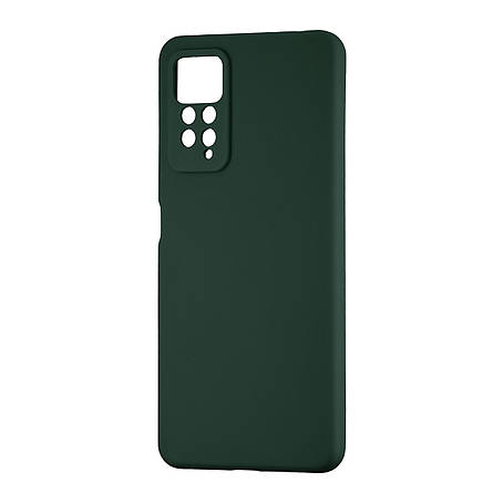Чохол Silicone Case Xiaomi Redmi Note 12 Pro 4G/Note 11 Pro 4G/Note 11 Pro 5G/Note 11E Pro/Poco X4 Pro 5G Dark Green, фото 1