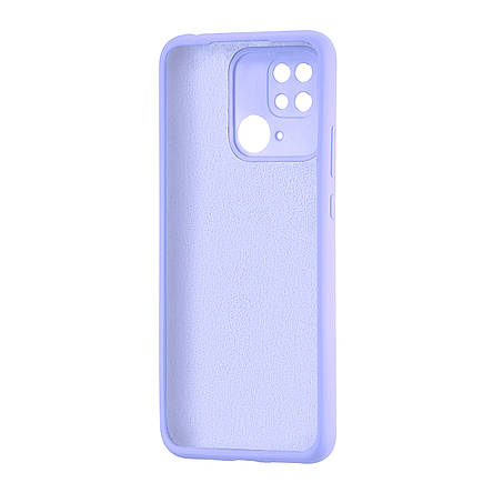 Чохол Silicone Case Xiaomi Redmi 10C Lilac Purple, фото 2