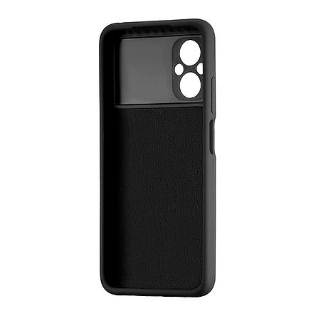 Чохол Silicone Case Xiaomi Poco M5 4G Black, фото 2