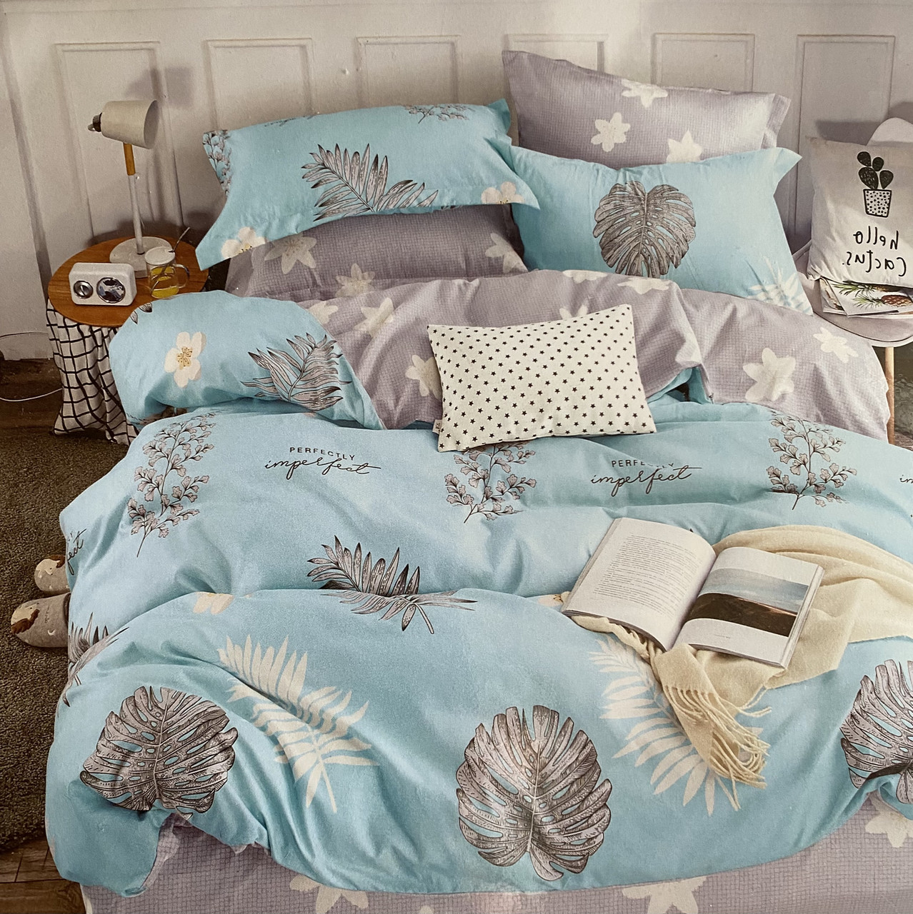 Полуторна (півтораспальна)150х220- підодіяльник, фланелева постільна білизна, простирадло з резинкою по колу, фото 1