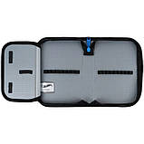 Шкільний пенал книжка 1 відділення з відворотом "Hot Wheels" HW25-621 Kite, фото 4