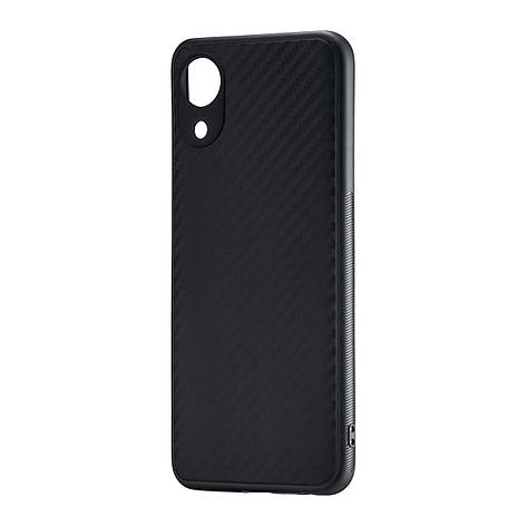 Чохол Carbon TPU Samsung A03 Core (A032) Black, фото 1