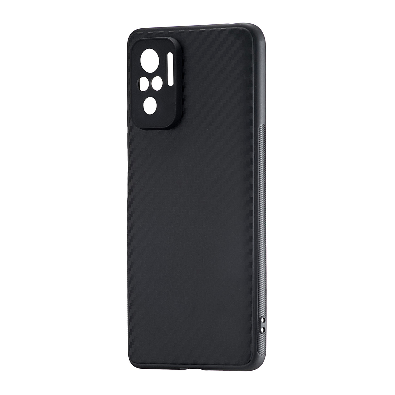 Чохол Carbon TPU Xiaomi Redmi Note 10 4G / Note 10 S Black