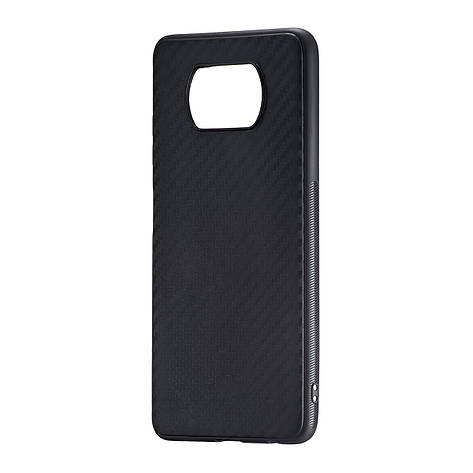 Чохол Carbon TPU Xiaomi Poco X3 / Poco X3 Pro Black, фото 1