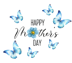 Наліпка на коробку-сюрприз - Happy Mother's day