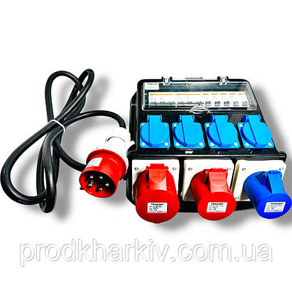 Щит із розетками TRACON new, фото 3