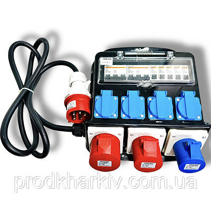 Щит із розетками TRACON new, фото 5