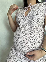 Нічна сорочка "Крапля" для вагітних і годуючих мам