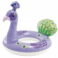 Надувне дитяче коло Павлін Intex 3-6 років