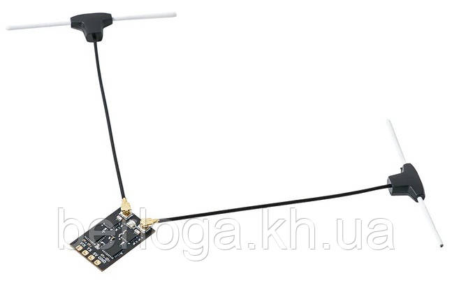 Приймач BetaFPV SuperD Diversity ELRS 2.4GHz з двома антенами (01070006_1)