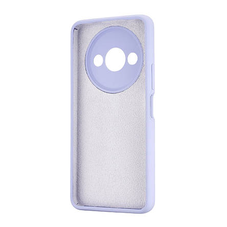 Чохол Silicone Case Xiaomi Redmi A3 4G/Poco C61 4G/Redmi A3X Lilac Purple, фото 2