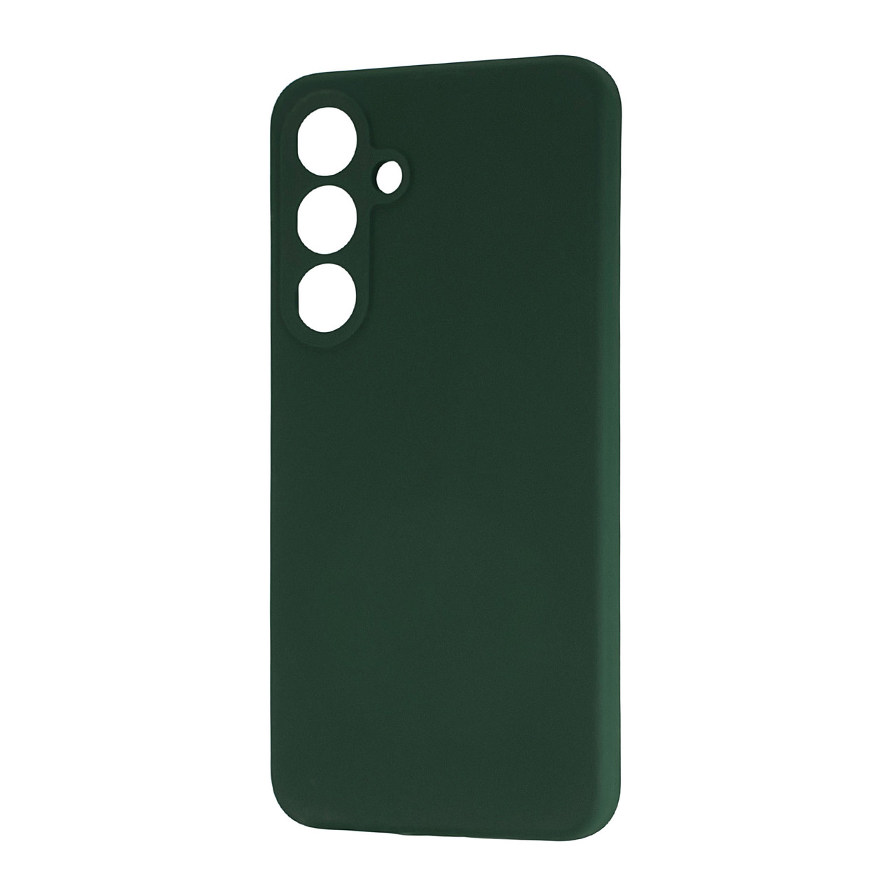 Чохол Silicone Case Samsung S25 Plus (S936) Dark Green