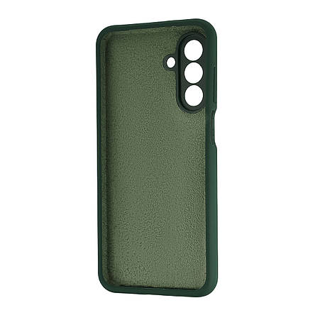 Чохол Silicone Case Samsung A26 (A266) Dark Green, фото 2