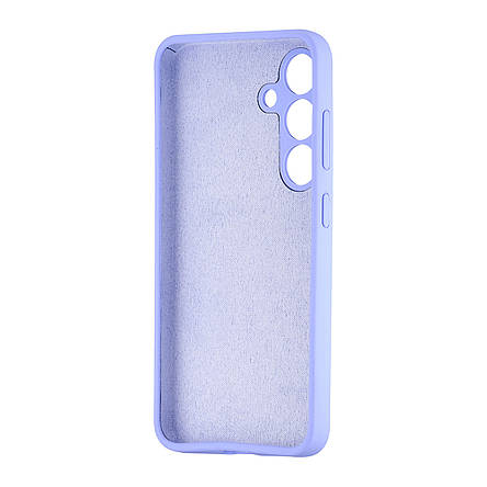 Чохол Silicone Case Samsung S24 (S921) Lilac Purple, фото 2