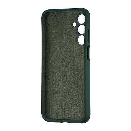 Чохол Silicone Case Samsung A25 (A256) Dark Green, фото 2