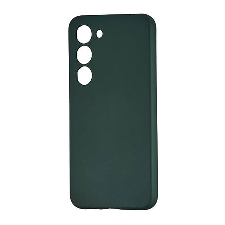 Чохол Silicone Case Samsung S23 (S911) Dark Green, фото 1