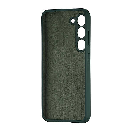 Чохол Silicone Case Samsung S23 (S911) Dark Green, фото 2