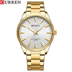 Curren 8425 Gold-White