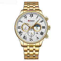 Curren 8427 Gold-White