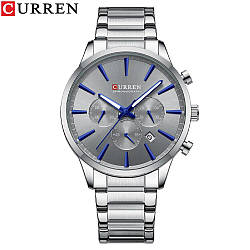 Curren 8435 Silver-Grey
