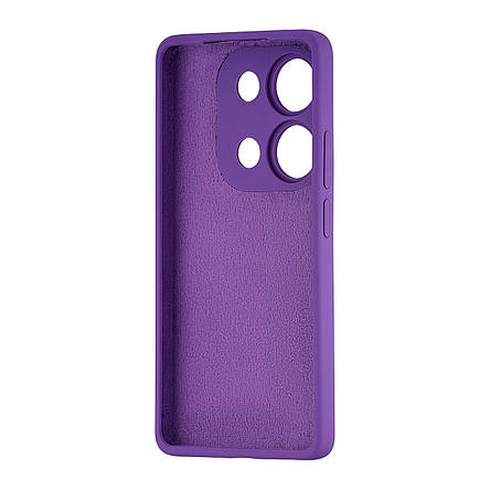 Чохол Silicone Case Xiaomi Redmi Note 13 Pro 4G/Poco M6 Pro 4G Purple, фото 2